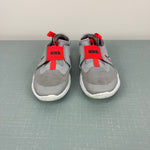 Load image into Gallery viewer, Nike Flex Runner 2 Light Smoke Grey/White/Bright Crimson/Team Red 1.5
