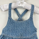 Load image into Gallery viewer, Ralph Lauren Floral Denim Jumper Dress 18 Months
