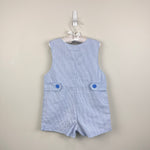 Load image into Gallery viewer, Vintage Samara Applique Teddy Bear Astronaut Jon Jon Shortall Romper 4T

