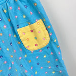 Load image into Gallery viewer, Vintage Gymboree Soft Blue Flower Print Overalls XS 18-24 Months
