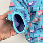 Load image into Gallery viewer, Columbia Mini Pxel Grabber Fleece Lined Wind Jacket Blue Unicorn 6-12 Months
