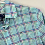 Load image into Gallery viewer, Vineyard Vines Plaid Whale Shirt Small (8-10)
