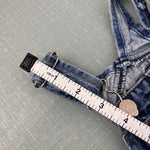 Load image into Gallery viewer, Vintage Polo Jeans Co Ralph Lauren Blue Jean Shortalls M 6-12 Months
