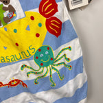 Load image into Gallery viewer, Vinatge Gear Kids by Schwab Scuabsaurus Shortall Romper 12 Months USA NWT
