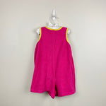 Load image into Gallery viewer, Vintage OshKosh B'gosh Pink Terry Butterfly Romper 6 USA
