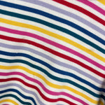 Load image into Gallery viewer, Hanna Andersson Girls Long Sleeve Rainbow Striped Tee 130 cm 8
