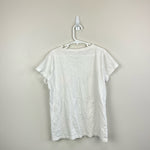 Load image into Gallery viewer, J. Crew Girls White Rainbow Heart Pocket T-Shirt 12
