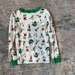 Load image into Gallery viewer, Hanna Andersson Strong Veggies Long John Pajamas 120 cm 6-7
