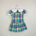 Load image into Gallery viewer, Vintage Robyn Sue Fashions Pastel Plaid Dress 4T
