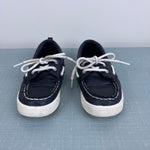 Load image into Gallery viewer, Sperry Authentic Original 2-Eye Boat Shoe Navy Blue Leather 13
