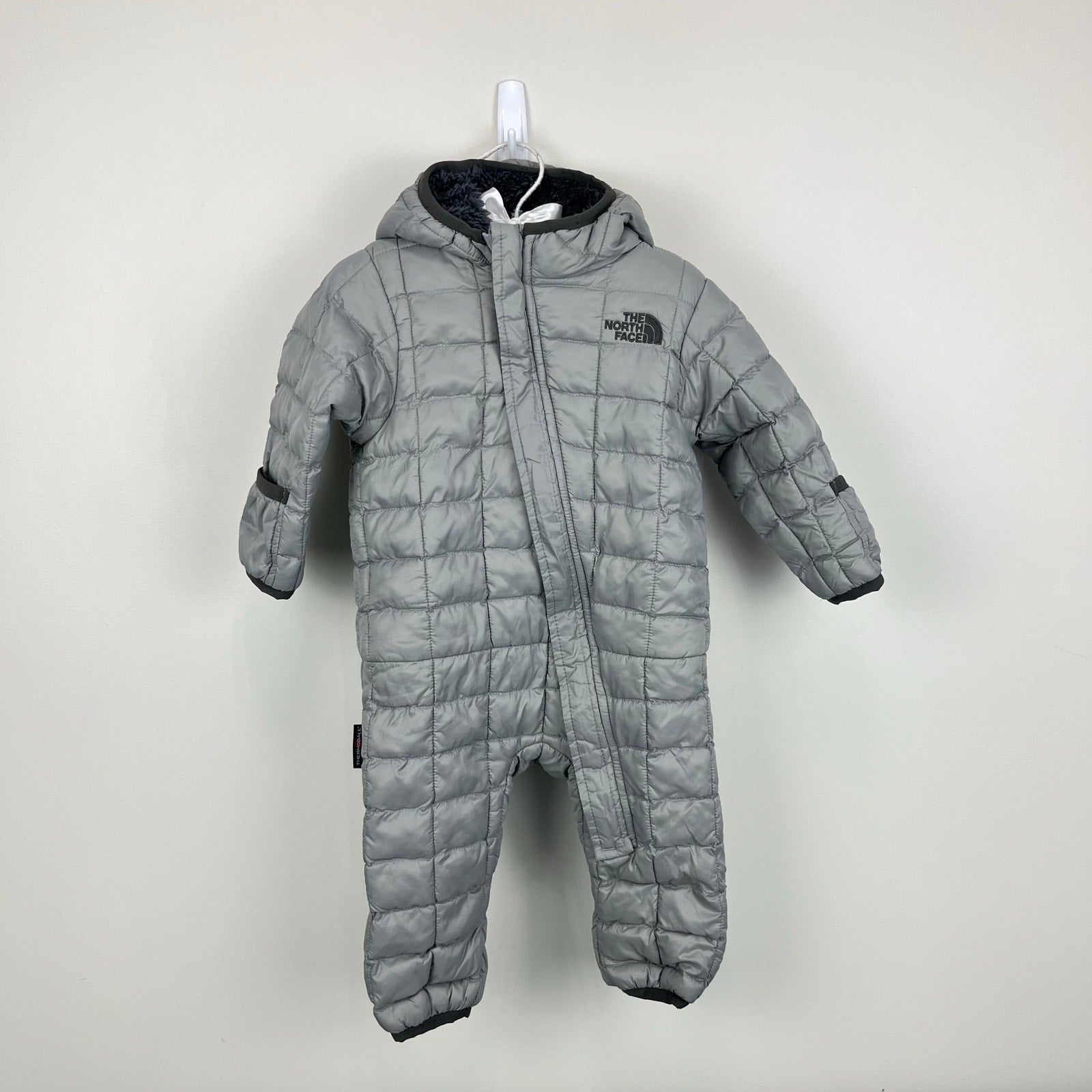 The North Face Infant Thermoball Eco Bunting Snow Suit Meld Gray 3-6 Months