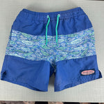 Load image into Gallery viewer, Vineyard Vines Chappy Swim Trunks Blue Fish 6
