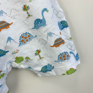 Kissy Kissy Pima Cotton Dinosaur Playsuit Romper 3-6 Months