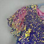 Load image into Gallery viewer, Lola and the Boys Sequin Ombre Dress 10
