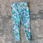 Load image into Gallery viewer, Lilly Pulitzer Girls Sammy Pajama Set Seasalt Blue Barking Up the Palm Tree 2T
