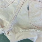 Load image into Gallery viewer, Vintage Levi's Cinched Waist Cut Off Pink Jean Shorts 6
