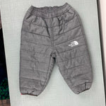Load image into Gallery viewer, The North Face Baby Reversible Perrito Snow Pants Gray Woodland Animals 3-6 Months

