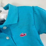 Load image into Gallery viewer, Vintage Izod Lacoste Short Sleeve Blue Polo Shirt 12 Months USA
