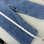 Load image into Gallery viewer, Vintage Donmoor ABC Block Denim Overalls 24 Months
