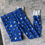 Load image into Gallery viewer, Mini Boden Snug Long John Pajamas Blue Astronaut 14
