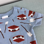 Load image into Gallery viewer, Hanna Andersson S'mores Short John Pajamas 80 cm 18-24 Months
