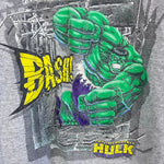 Load image into Gallery viewer, Vintage Y2K Marvel Short Sleeve Gray Hulk T-Shirt Large 7
