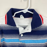 Load image into Gallery viewer, Vintage Knitite Striped Polo Shirt 10 USA
