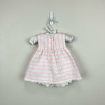 Load image into Gallery viewer, Janie and Jack Striped Skirted One Piece Dress Outfit 0-3 Months
