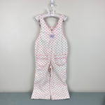Load image into Gallery viewer, Vintage Healthtex the All American Jean Polka Dot Heart Overalls 3T USA
