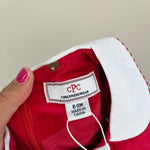 Load image into Gallery viewer, Classic Prep Childrenswear Paige Dress Crimson w/ Woody 6-9 Months NWT
