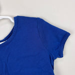 Load image into Gallery viewer, Hanna Andersson Bright Basics Tee Shirt Blue 120 cm 6-7
