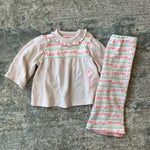 Load image into Gallery viewer, Vintage Healthtex Two Piece Lollipop Outfit 18 Months USA
