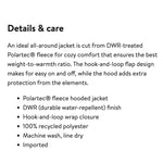 Load image into Gallery viewer, Widgeon Hooded Fleece Jacket Royal Blue 24 Months
