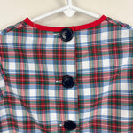Load image into Gallery viewer, The Beaufort Bonnet Company Lindy's Lunch Dress Tartan with Richmond Red 7
