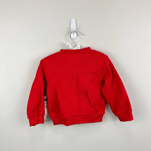 Vintage Disney Babies Red Sweatshirt 9 Months NWT