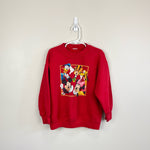 Load image into Gallery viewer, Vintage Disney Character Red Sweatshirt
