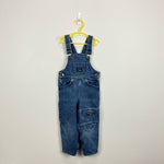 Load image into Gallery viewer, Vintage Pattiwhack Denim Dump Truck Overalls 3T
