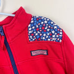 Load image into Gallery viewer, Vineyard Vines Girls Red Americana Stars Shep Shirt M 10-12
