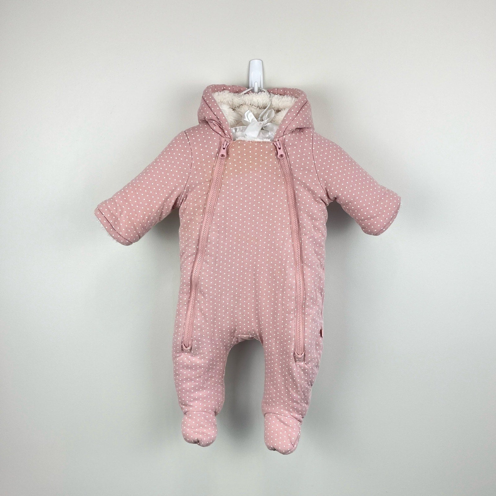 Baby Gap ColdControl Coziest Bundler Snowsuit Pink 0-3 Months