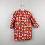 Load image into Gallery viewer, Lucky Wang NYC Polka Dot Mushroom Dress 3T
