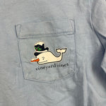 Load image into Gallery viewer, Vineyard Vines Snowman Whale Pocket T-Shirt 6
