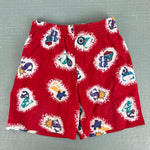 Load image into Gallery viewer, Vintage Carter's Red Alphabet Beach Shorts 18 Months USA

