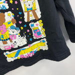 Load image into Gallery viewer, Vintage Teddy Bears &#39;n Tea Cups Little Miss Artist Sweatshirt 3T USA
