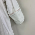 Load image into Gallery viewer, Aerin x Janie and Jack Embroidered Ruffle Footed 1-Piece Newborn
