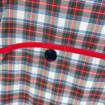 Load image into Gallery viewer, The Beaufort Bonnet Company Lindy's Lunch Dress Tartan with Richmond Red 7
