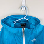 Load image into Gallery viewer, The North Face Girls Blue Hydrenalite Windbreaker Rain Jacket 10/12

