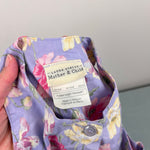 Load image into Gallery viewer, Vintage Laura Ashley Mother &amp; Child Purple Floral Romper Jumpsuit 4T
