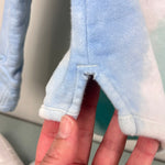 Load image into Gallery viewer, Vineyard Vines Blue Green Sun Washed Tie Dye Hooded Shep Shirt M 10-12
