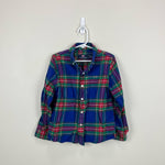 Load image into Gallery viewer, Vineyard Vines Plaid Flannel Whale Shirt 5T
