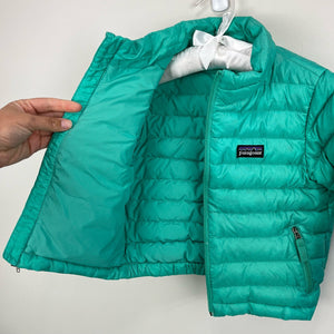 Patagonia Baby Down Sweater Coat Green 18-24 Months